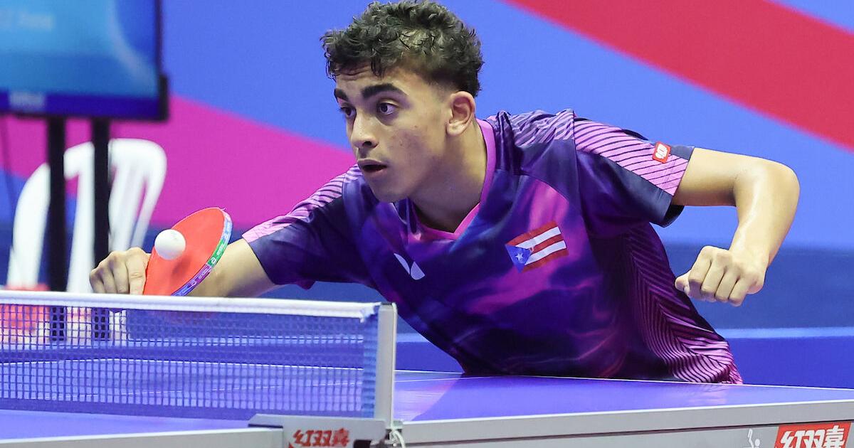 Steven Moreno representará a Puerto Rico en tenis de mesa en los JO de la Juventud Dakar 2026