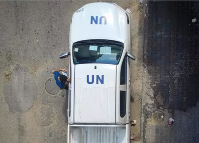 Un trabajador de la ONU muerto y otro herido en un ataque en el sur de la Franja de Gaza