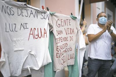 protesta LUMA