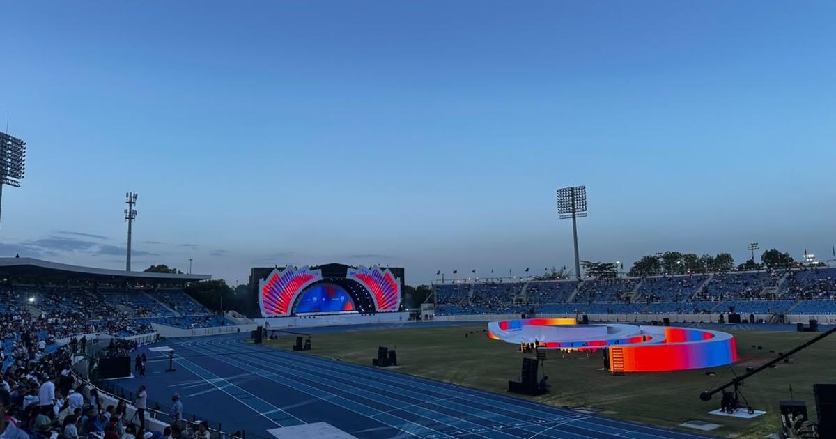 Ceremonia inaugural de los Juegos Centroamericanos y del Caribe arranca con ambiente festivo en RD