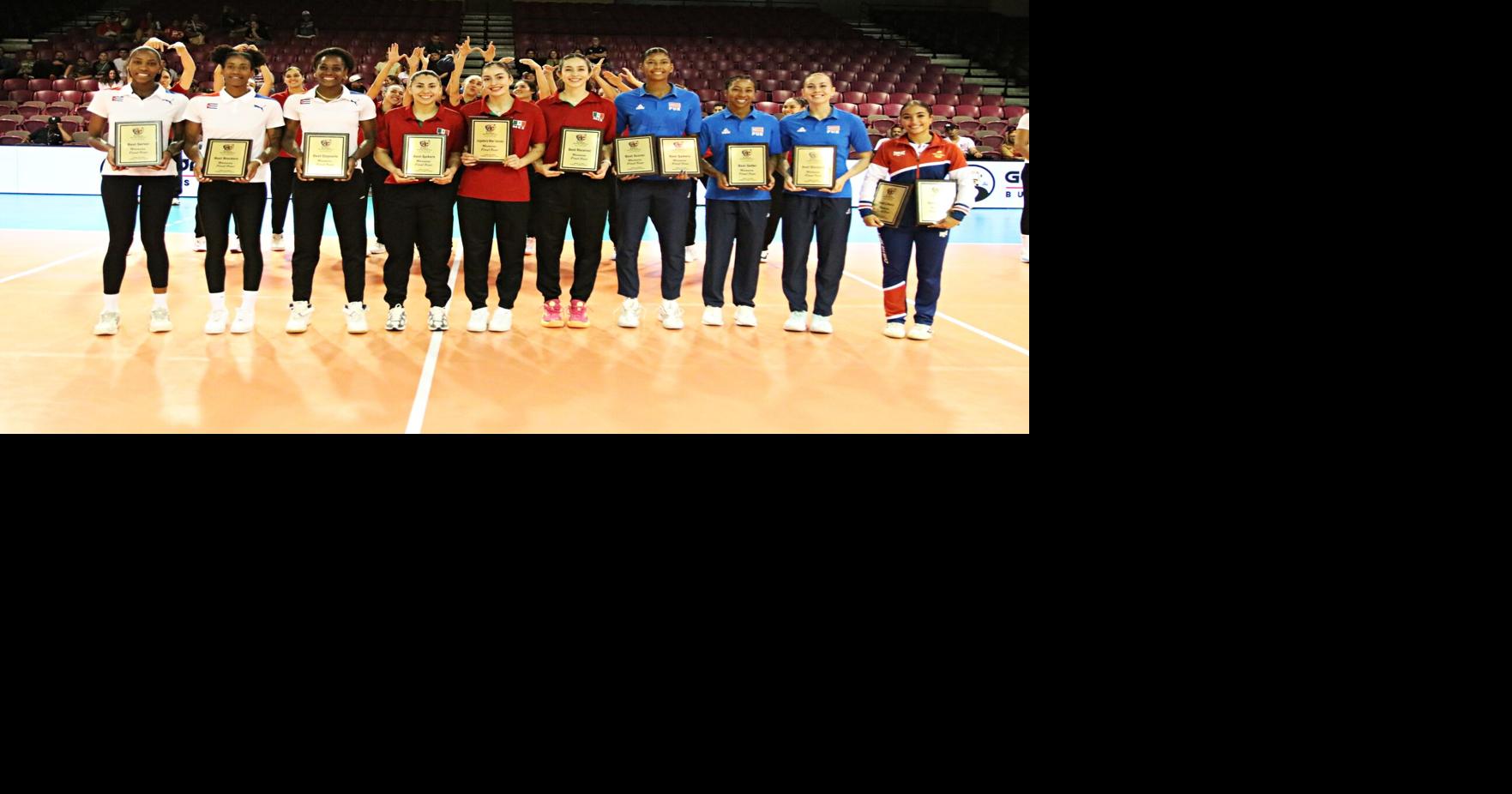Tres boricuas destacan en el Equipo Ideal del Norceca Final Four Femenino 2026