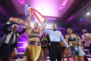 Imagen del artículo de El Vocero: Amanda Serrano recorre el final de su carrera con nostalgia y una fecha reservada en el Choli