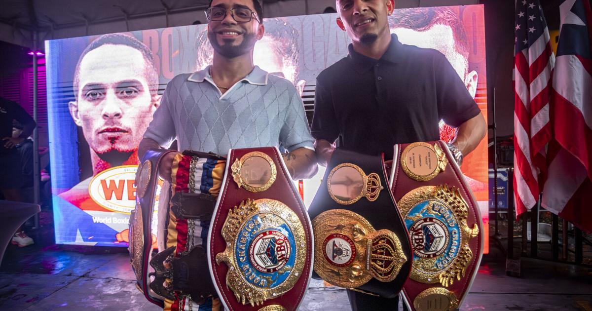 René “Chulo” Santiago luce dispuesto a pelear con Oscar “Pupilo” Collazo en las 108 libras