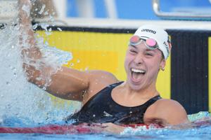 Imagen del artículo de El Vocero: Kristen Romano impone récord centroamericano y conquista su tercer oro