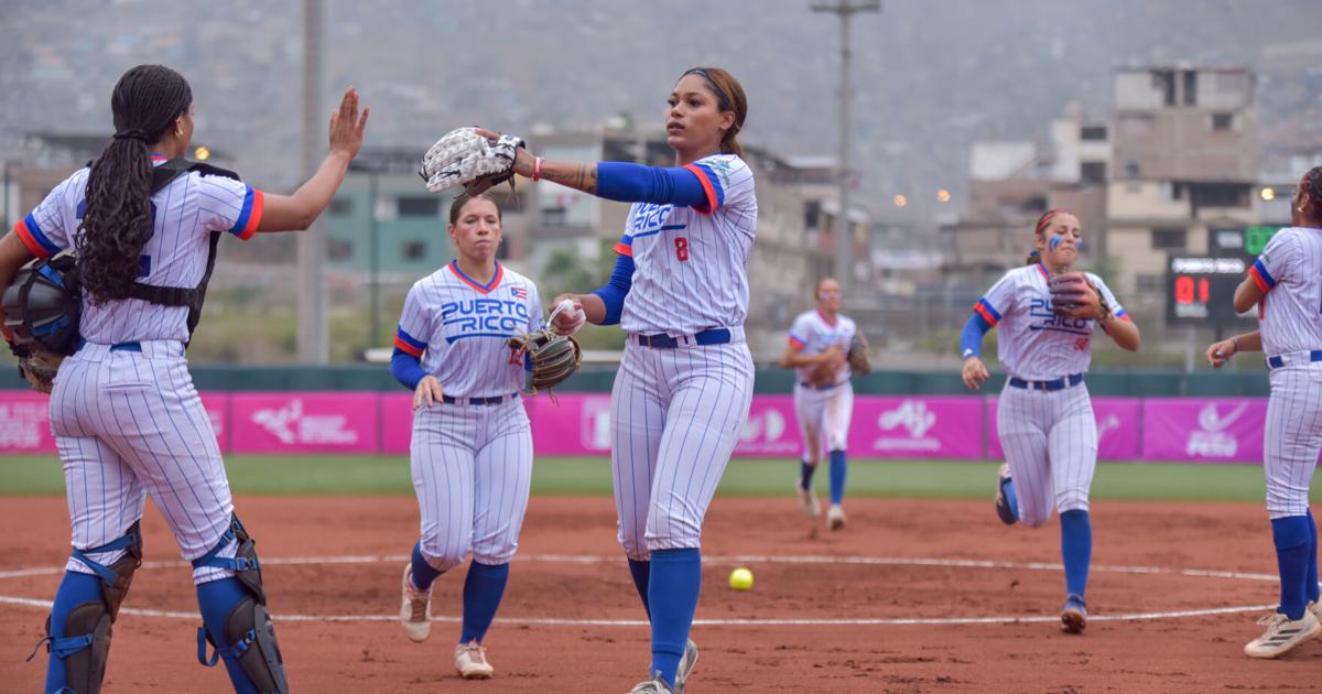 Puerto Rico blanquea a Perú 4-0 en el inicio de la Copa Mundial de Sóftbol en Lima