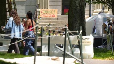Protesta en Harvard termina con diálogo sobre Medio Oriente