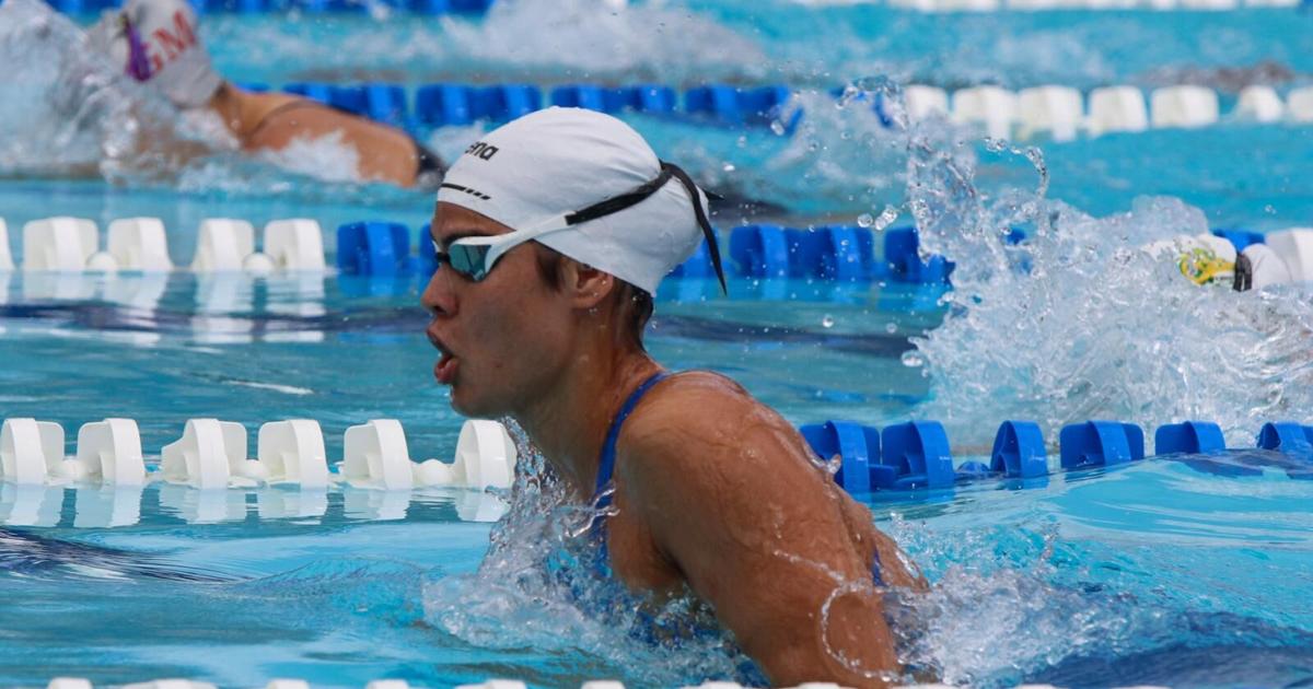 Eva Andrade y Reymer Álvarez dominan segunda clasificatoria de natación de la LAI