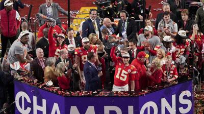 Chiefs celebran su tercer título del Super Bowl en cinco temporadas