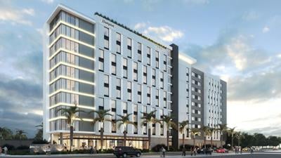Construyen un nuevo hotel en el Distrito de Convenciones