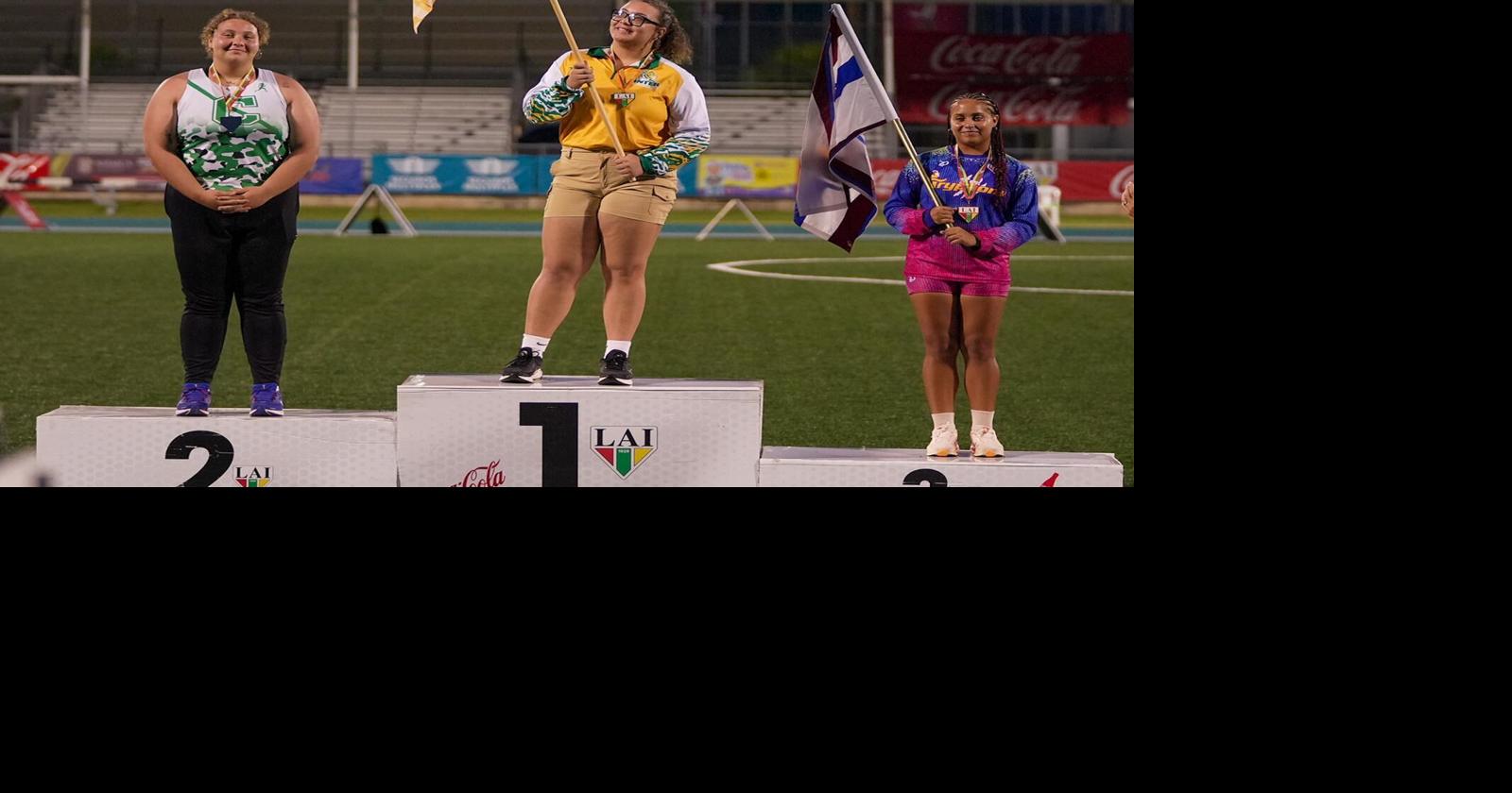 | Yarielis y Yanielys, primera y segunda en las Justas, hicieron historia durante el evento cumbre del Festival Deportivo Interuniversitario.