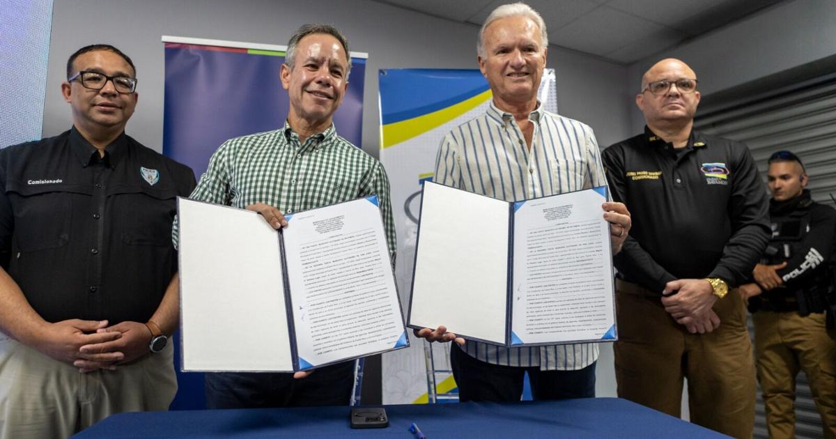 Alcaldes de San Juan y Bayamón firman acuerdo colaborativo de seguridad
