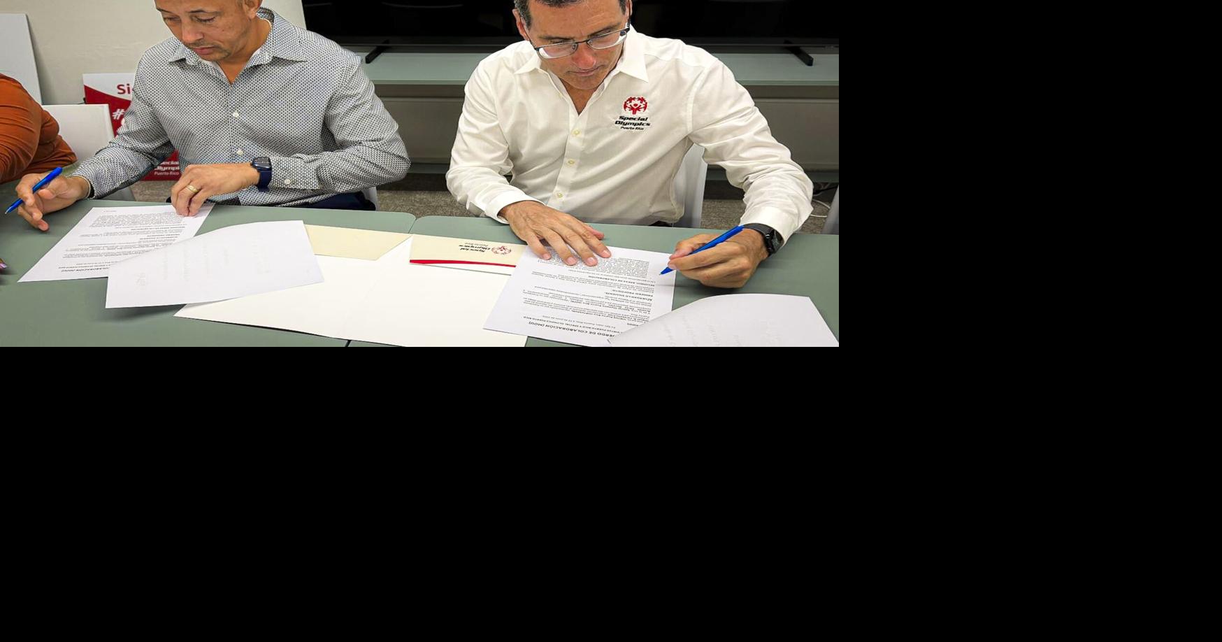 Special Olympics y Virtus Puerto Rico firman acuerdo para atletas con discapacidad intelectual