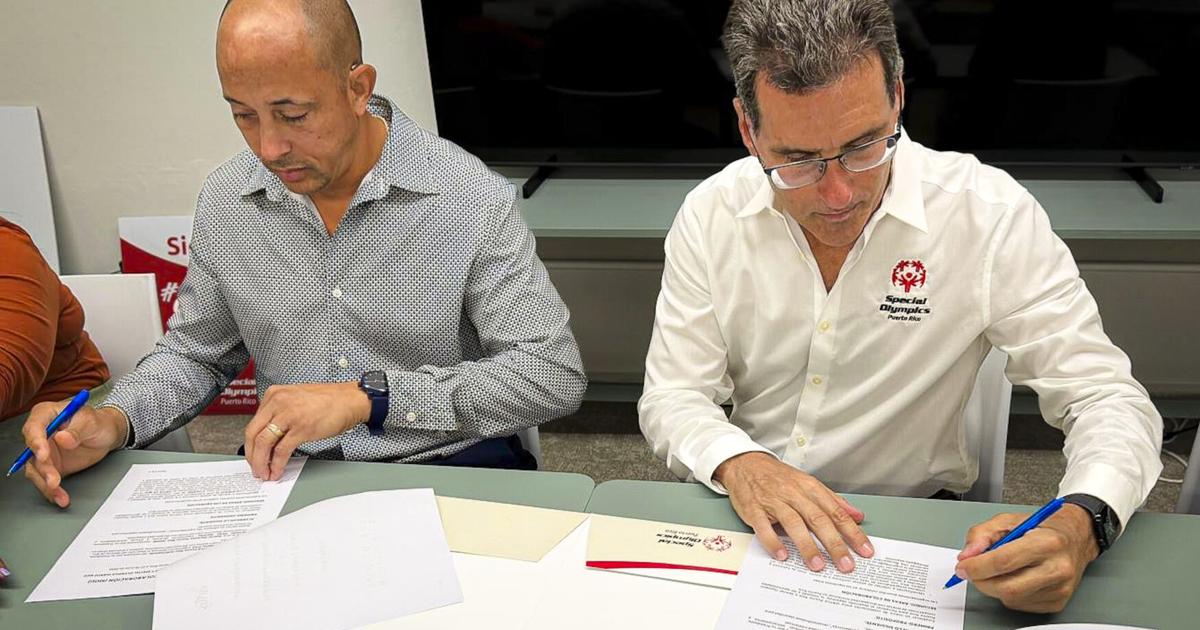 Special Olympics y Virtus Puerto Rico firman acuerdo para atletas con discapacidad intelectual