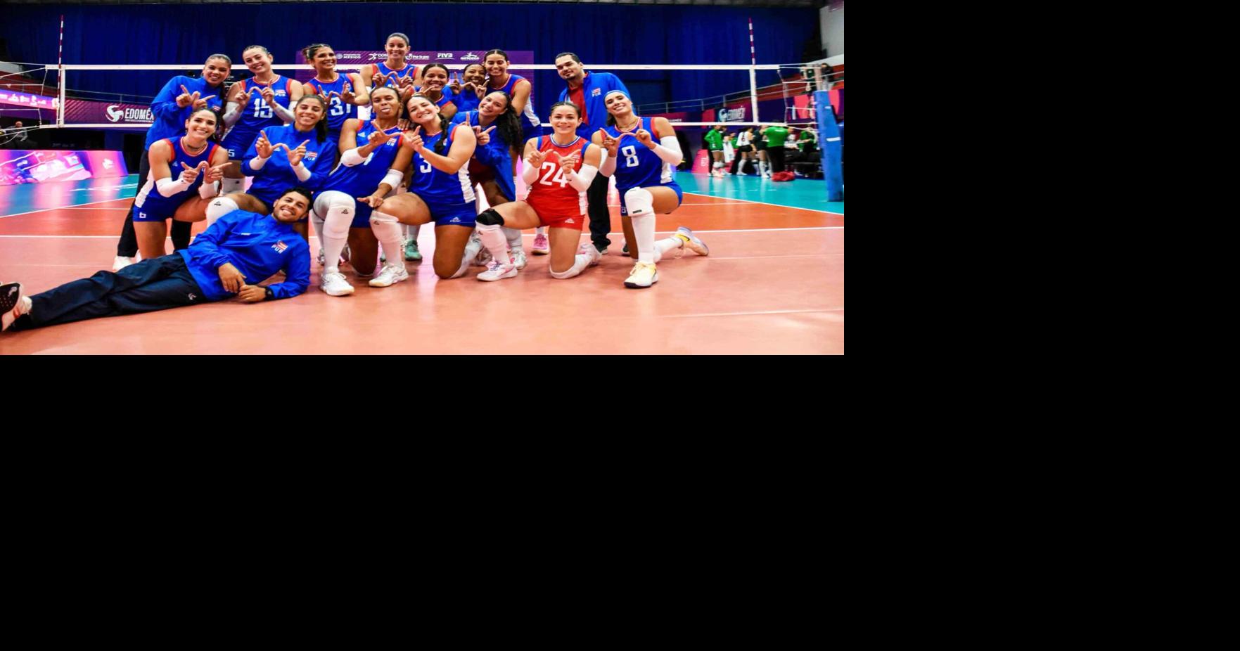 Puerto Rico vence a Canadá 3-0 y logra primera victoria en NORCECA Final Six Femenino