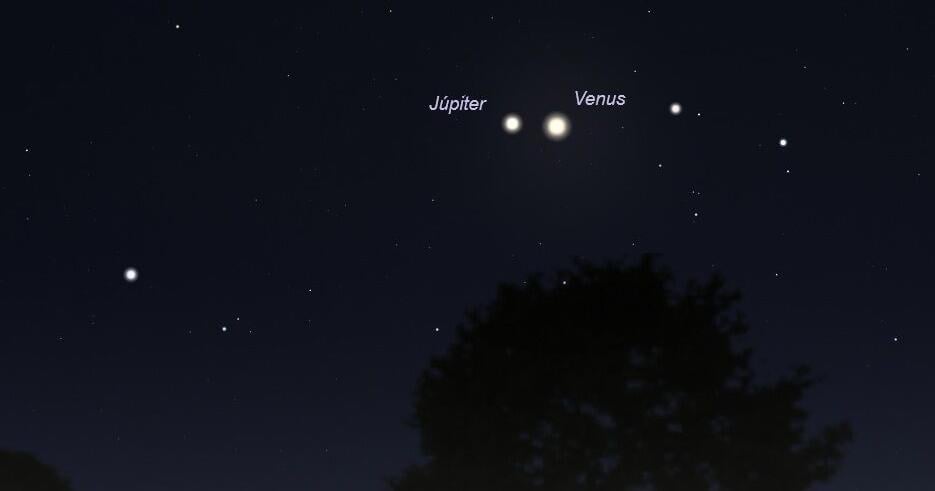 Venus y Júpiter protagonizarán conjunción astronómica visible desde Puerto Rico
