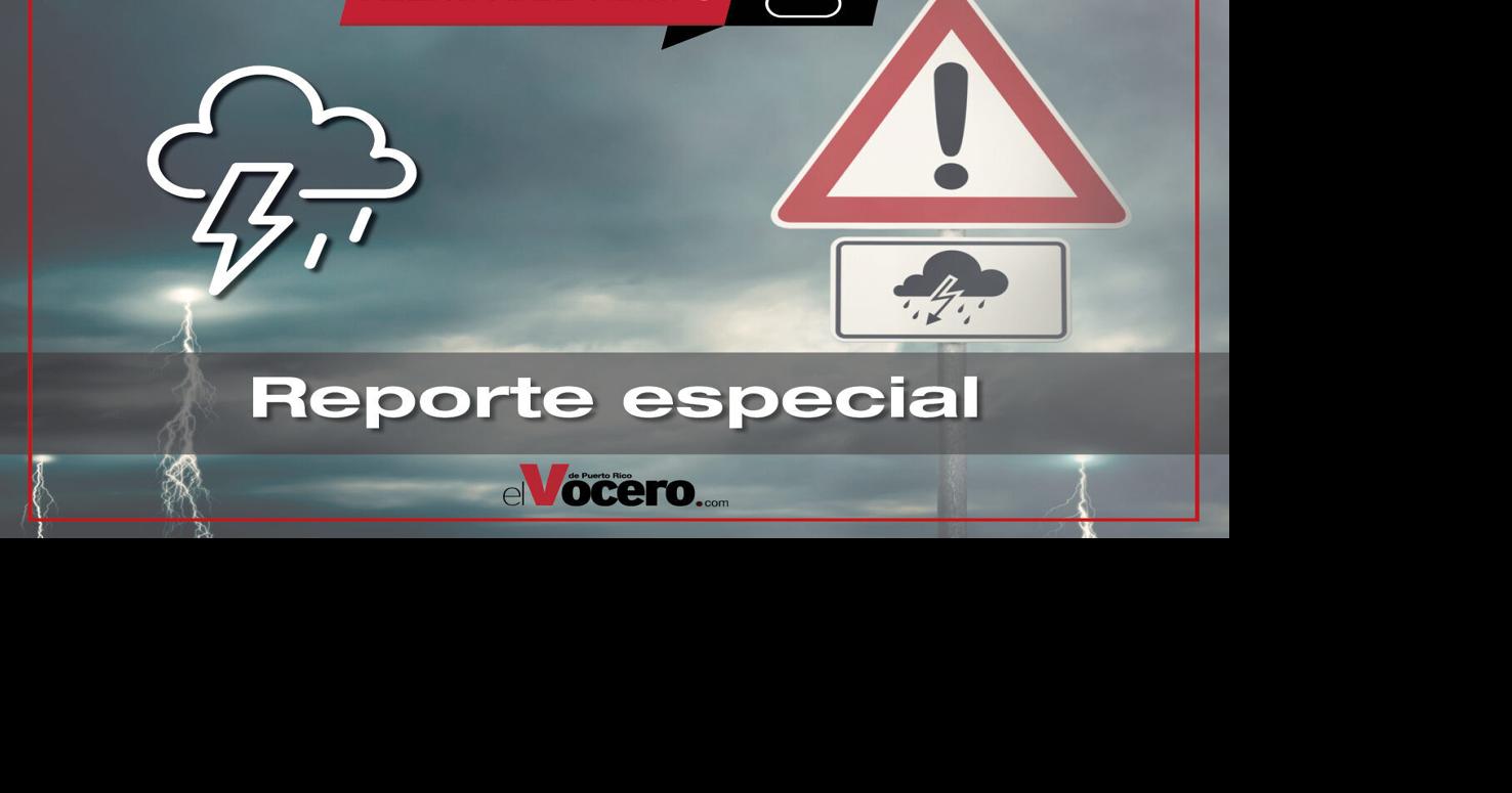 NWS emite alerta por tormentas eléctricas con ráfagas de 30 mph en el noroeste de Puerto Rico