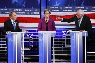 Bloomberg y Sanders, los más atacados en el debate demócrata