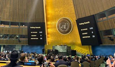 Asamblea General de la ONU amplía los derechos de Palestina