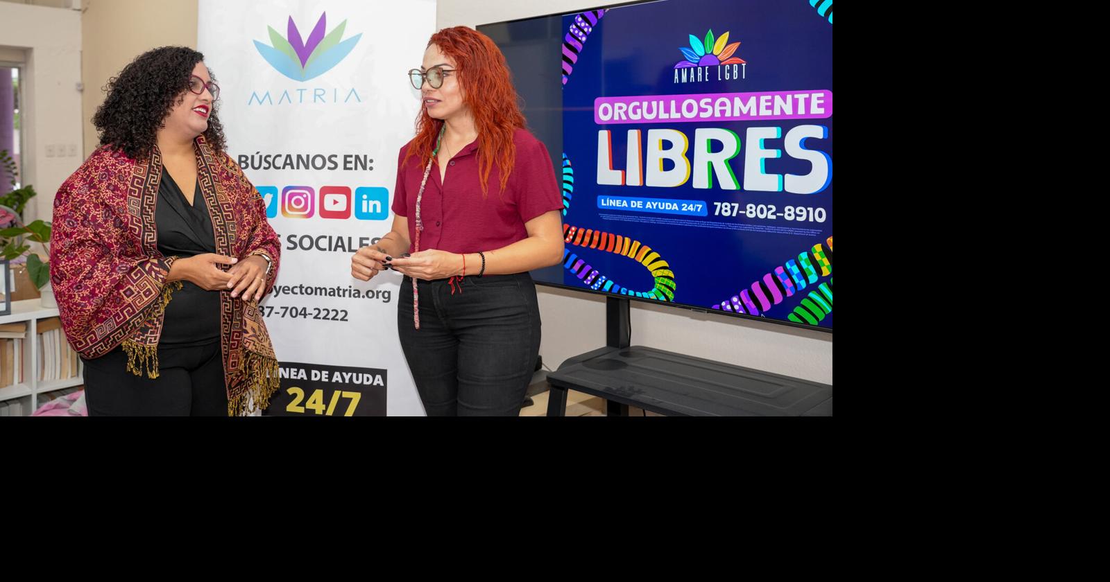 Proyecto Matria lanza línea AMARE LGBT 24/7 para víctimas de violencia en Puerto Rico