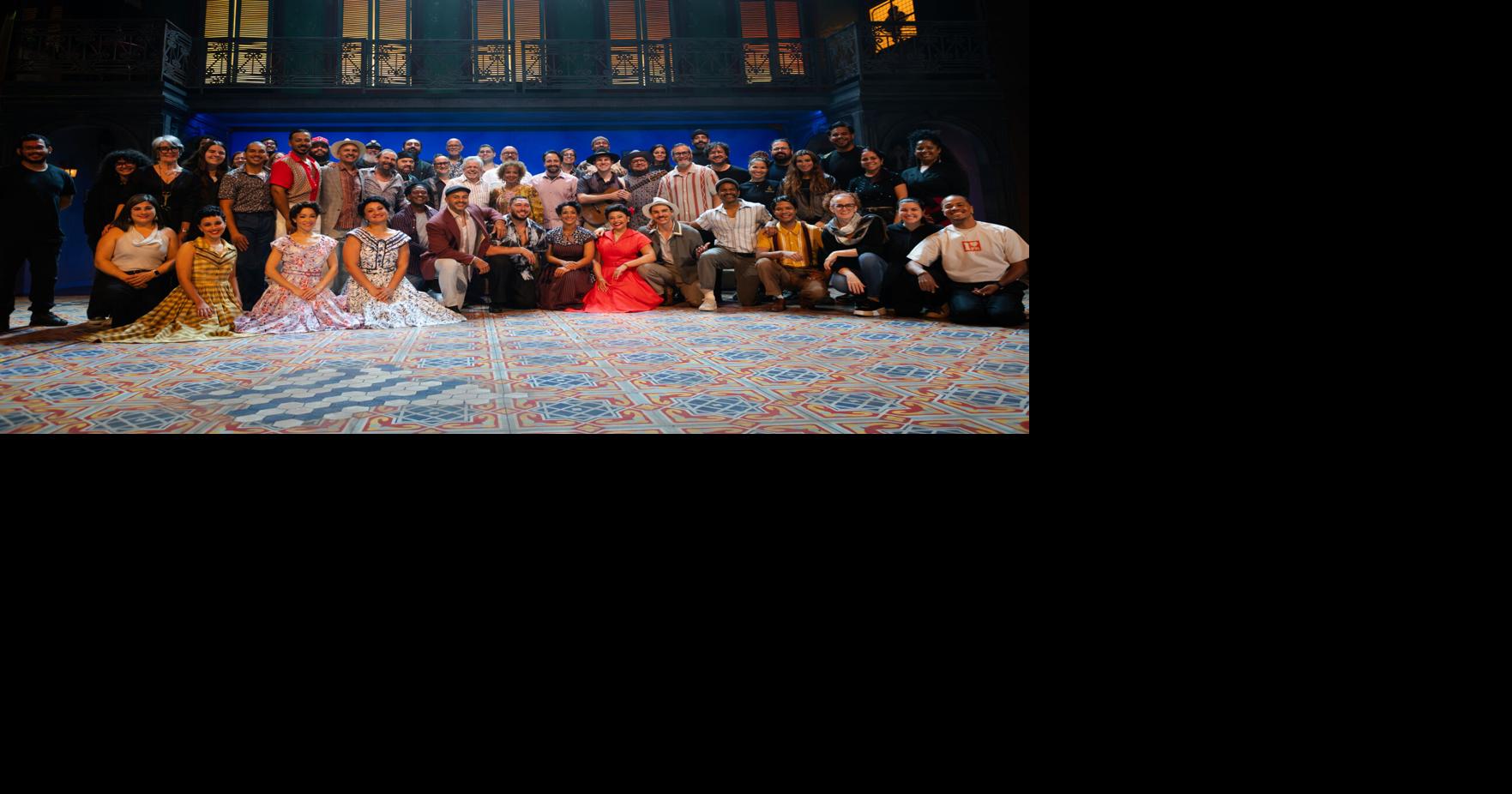 Lin-Manuel Miranda visita el musical "Buena Vista Social Club" en el Centro de Bellas Artes
