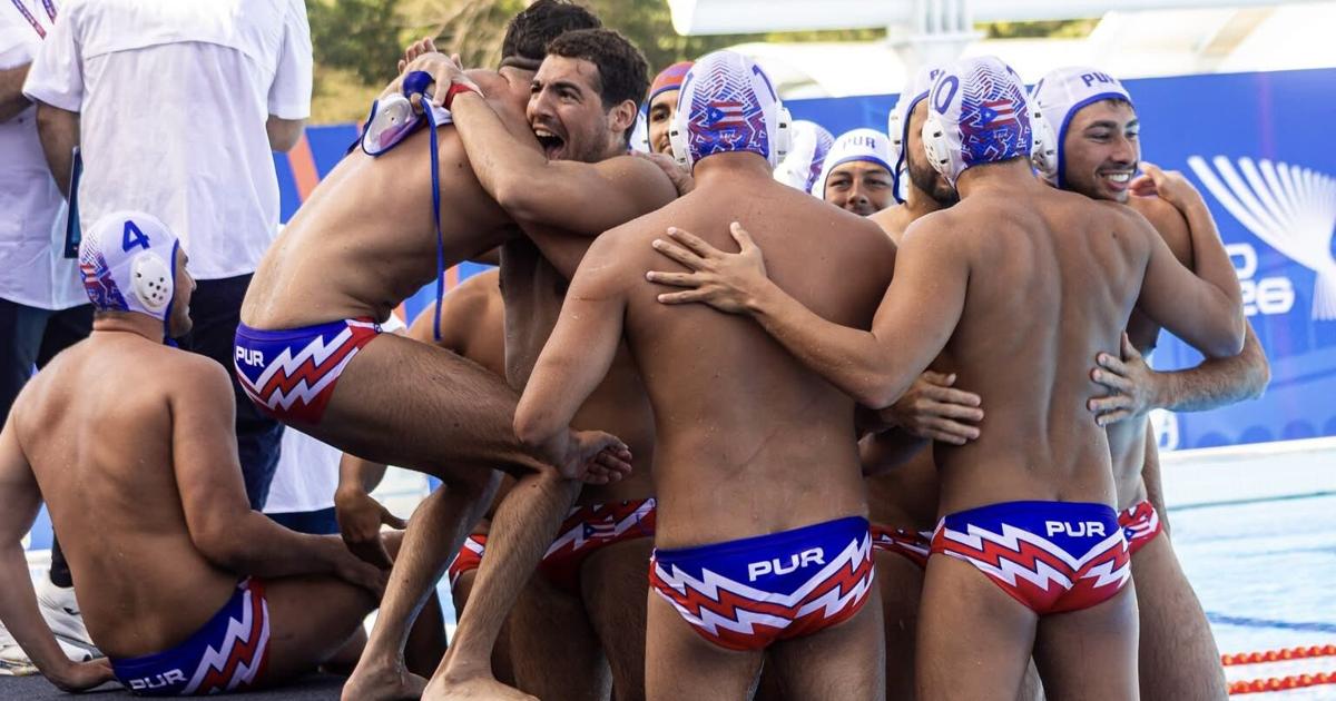 ¡Bicampeones! Puerto Rico gana oro en polo acuático masculino en Santo Domingo 2026