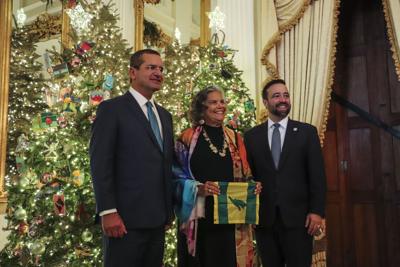 Gobernador Pedro Pierluisi recibe a invitados al tradicional Saludo Protocolar