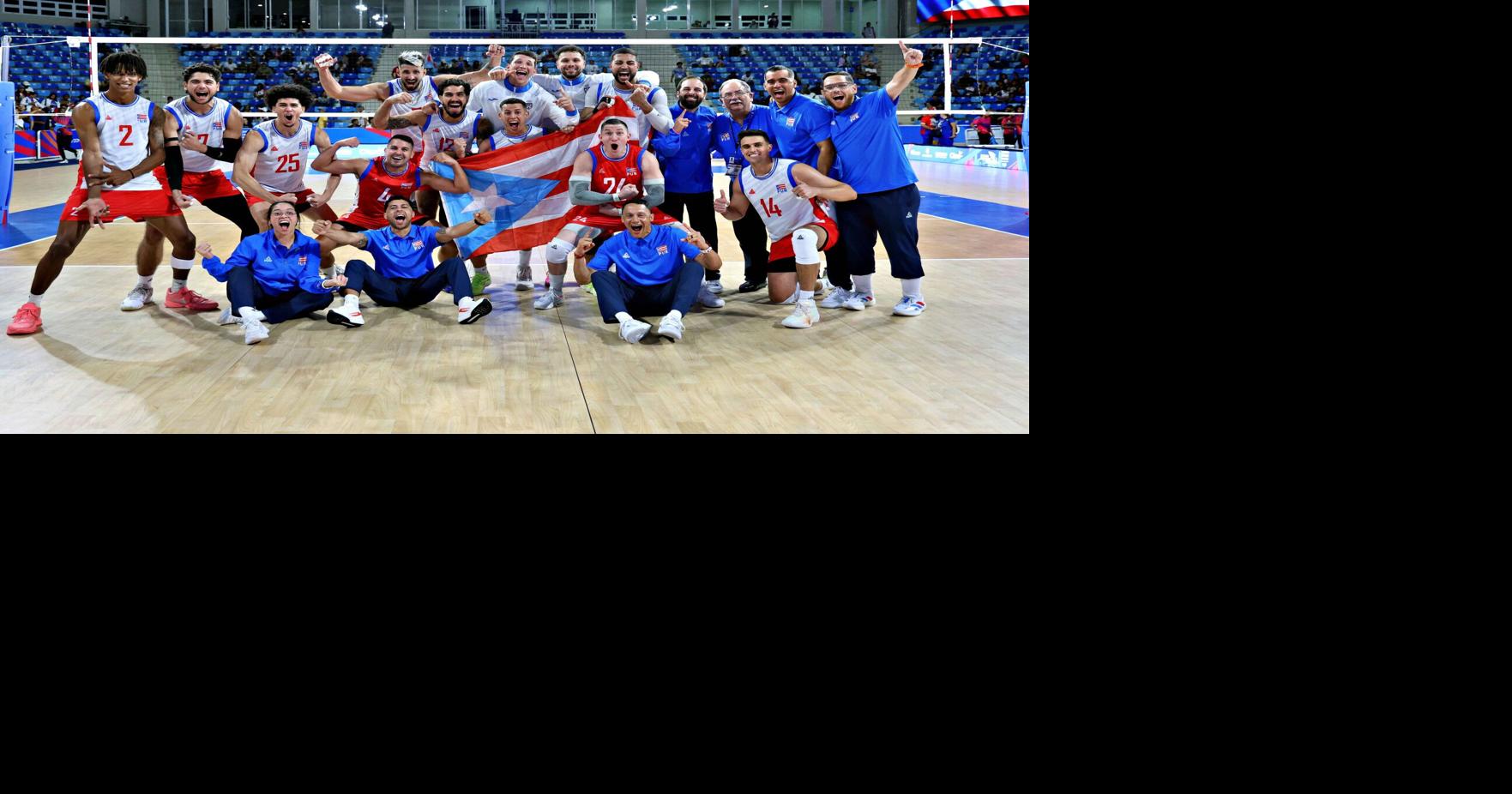 Puerto Rico vence a Cuba en debut del voleibol masculino en los Juegos de Santo Domingo 2026