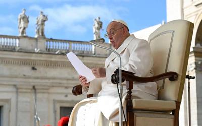 El Papa pide orar por Palestina e Israel. Que "sean libres y con buenas relaciones"
