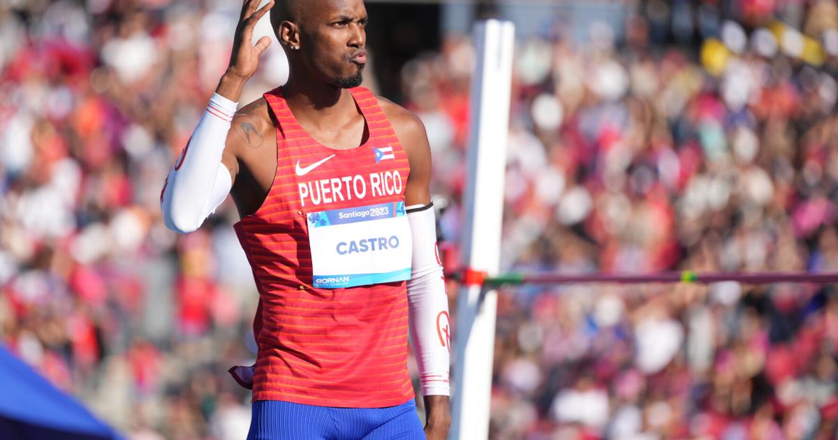 Luis Joel Castro busca bicampeonato en salto alto en Juegos de Santo Domingo 2026