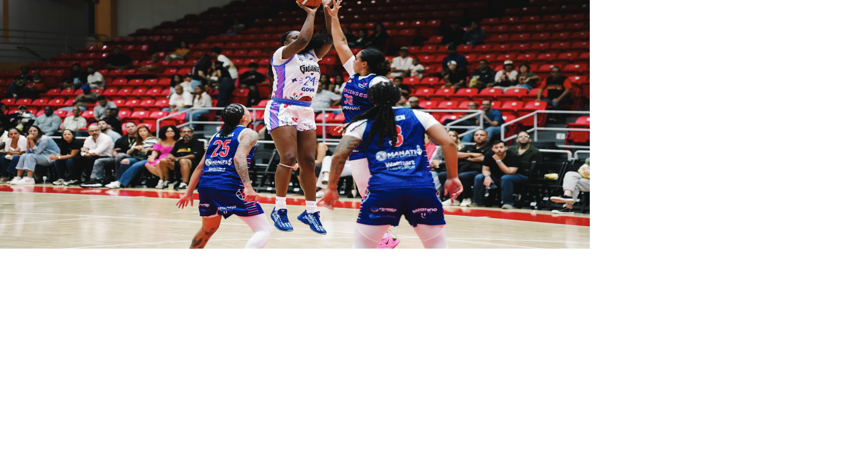 Gigantes de Carolina eliminan el invicto de las Atenienses de Manatí en el BSNF