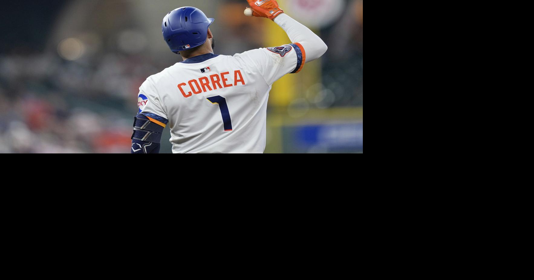 VIDEO: Carlos Correa se roba una base por primera vez desde 2019