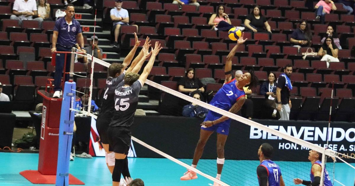 Selección masculina de voleibol de Puerto Rico va 2-0 en el Norceca Final Six