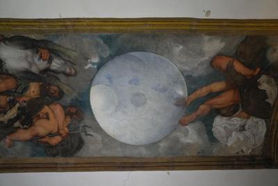 Se subasta una villa en Roma con el único techo pintado por Caravaggio