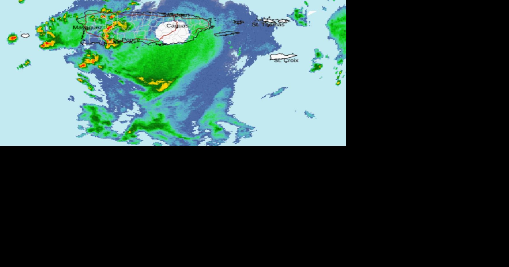 Remanentes de Dolly causan tronadas y ráfagas de hasta 40 mph en Puerto Rico