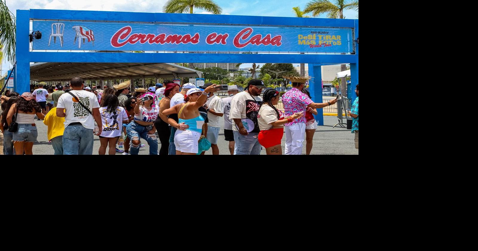 Calor causa incidentes de salud en el Bithorn previo al concierto de Bad Bunny