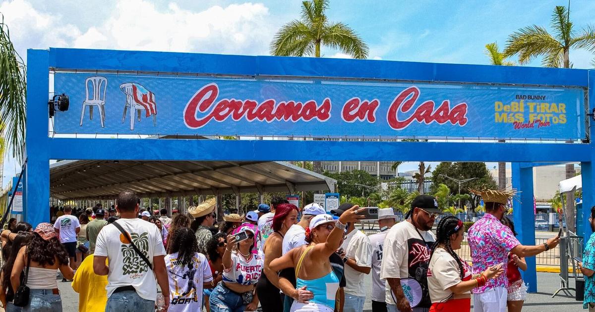 Calor causa incidentes de salud en el Bithorn previo al concierto de Bad Bunny