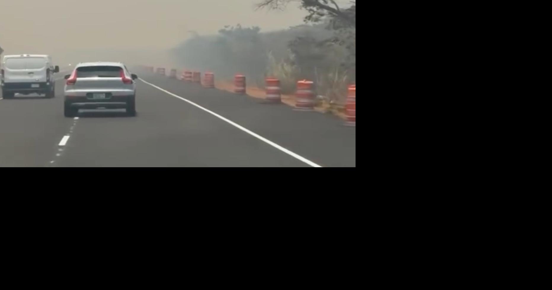 Incendio forestal en Finca Arenas de Guánica obliga a cierre de tramo en PR-332