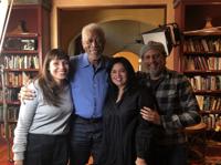 Mariem y Morgan Freeman