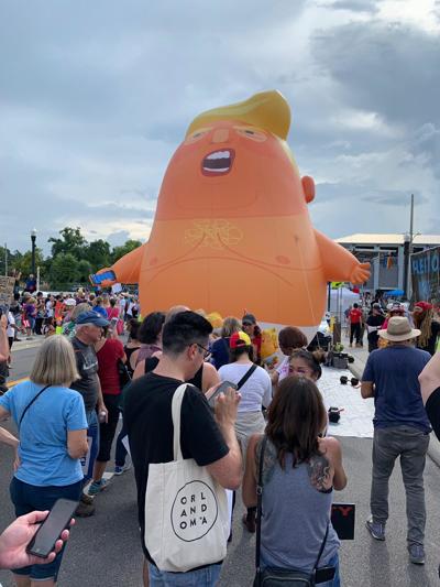 Manifestación contra Donald Trump