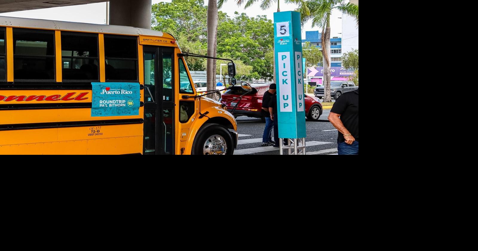San Juan moviliza 21,250 personas en transporte colectivo durante conciertos de Bad Bunny