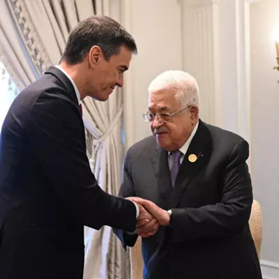 El presidente palestino elogia a España por su apoyo constante a la causa palestina