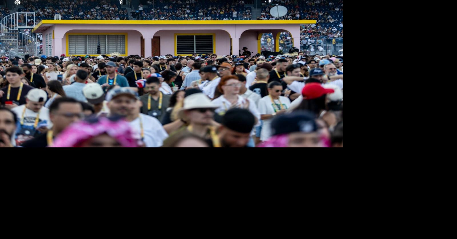 Cerca de 130 casos médicos por calor en primera noche de Bad Bunny en el Bithorn