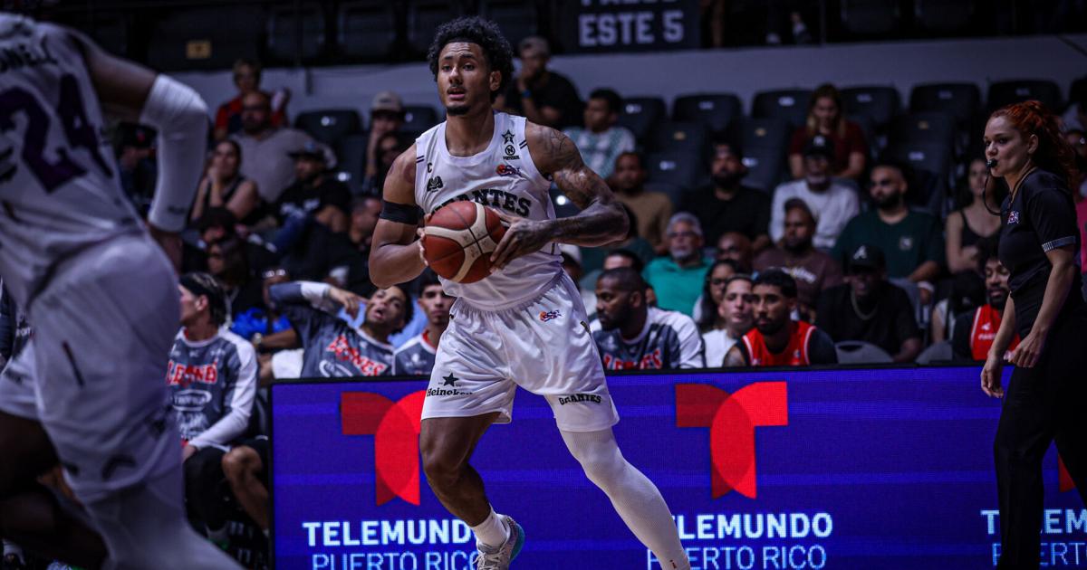 Daniel Rivera de los Gigantes de Carolina-Canóvanas apunta al premio de Novato del Año en el BSN