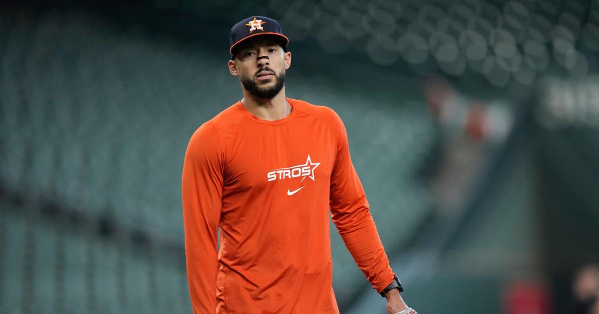 Carlos Correa queda fuera por el resto de la temporada con los Astros por inflamación en tobillo