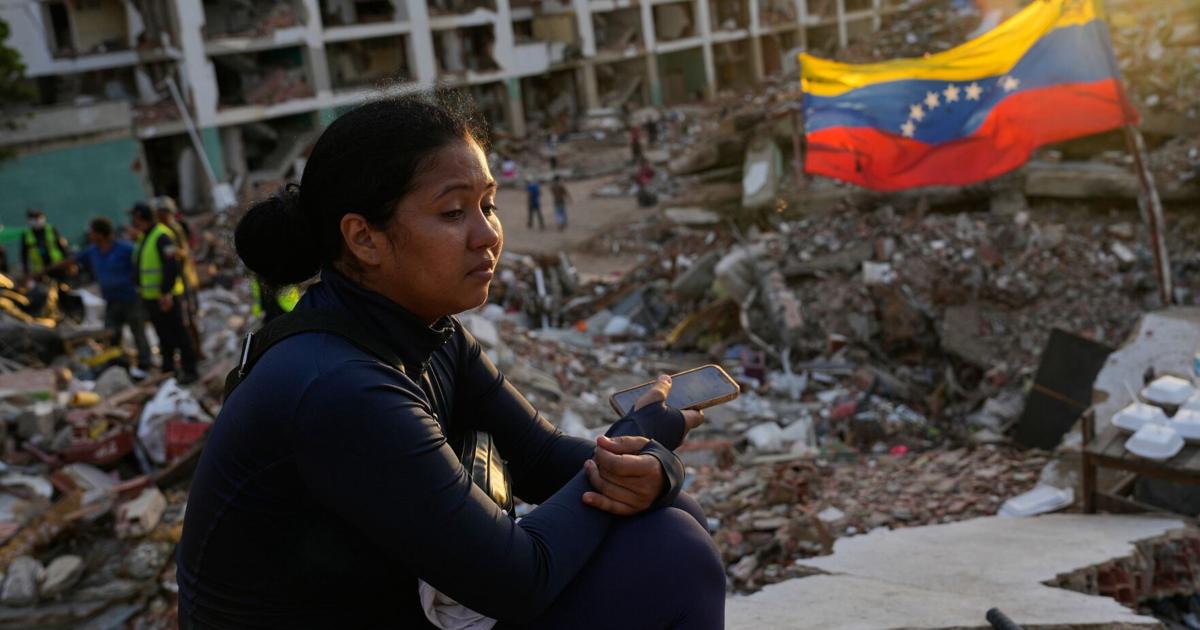 Suman cerca de 5,300 muertos y más de 16,700 heridos por terremotos en Venezuela