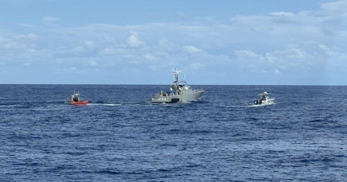 Guardia Costera repatría a 63 de 66 migrantes interceptados en el Pasaje de la Mona