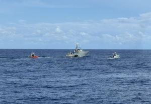 Imagen de la cobertura de: Guardia Costera repatria a 63 migrantes a República Dominicana tras interceptación en el Pasaje de la Mona