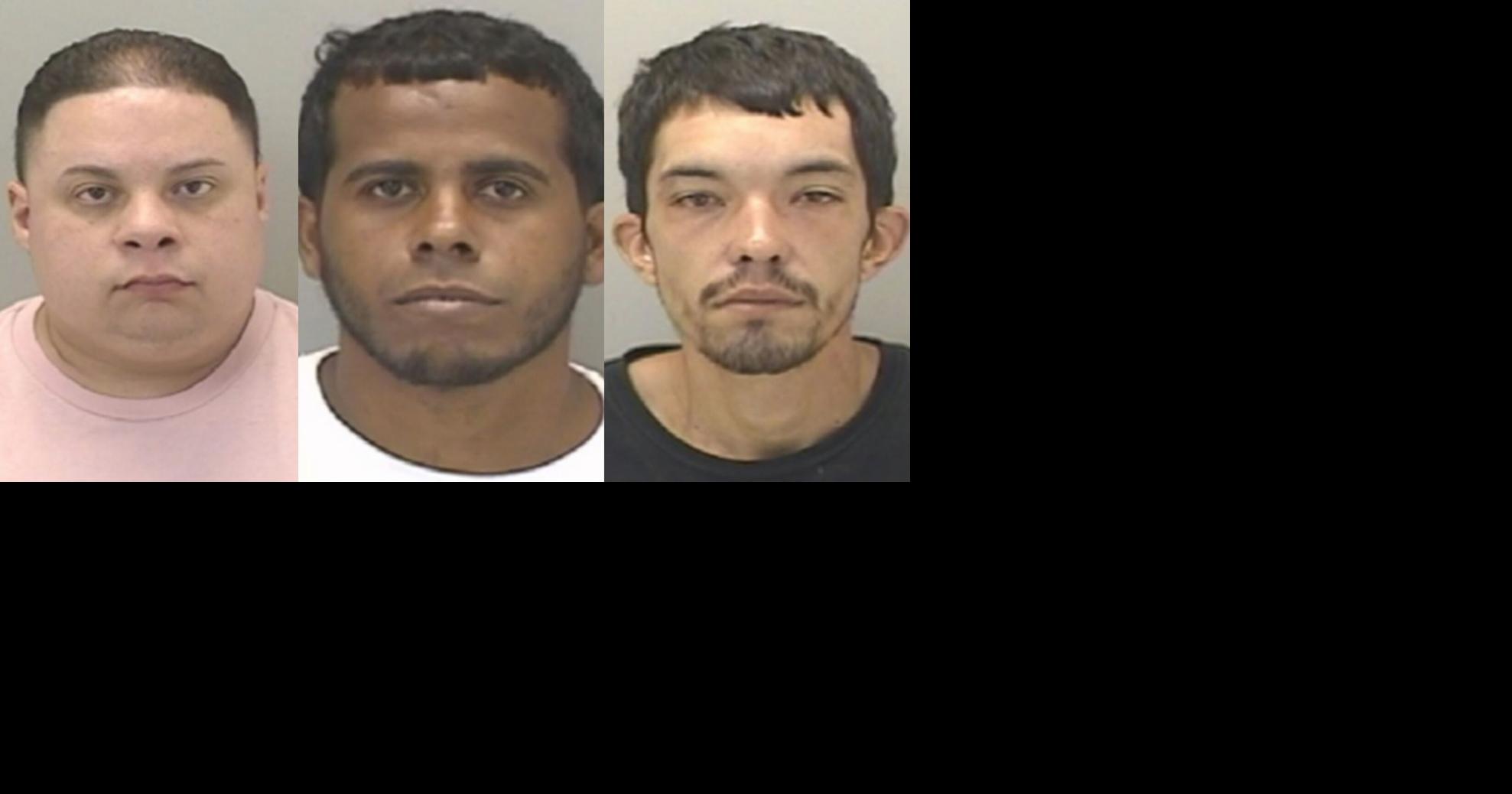 Tres hombres encarcelados en San Juan por Ley 54 y posesión de sustancias controladas
