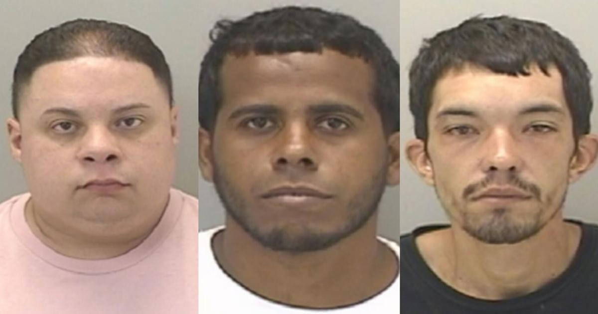 Tres hombres encarcelados en San Juan por Ley 54 y posesión de sustancias controladas