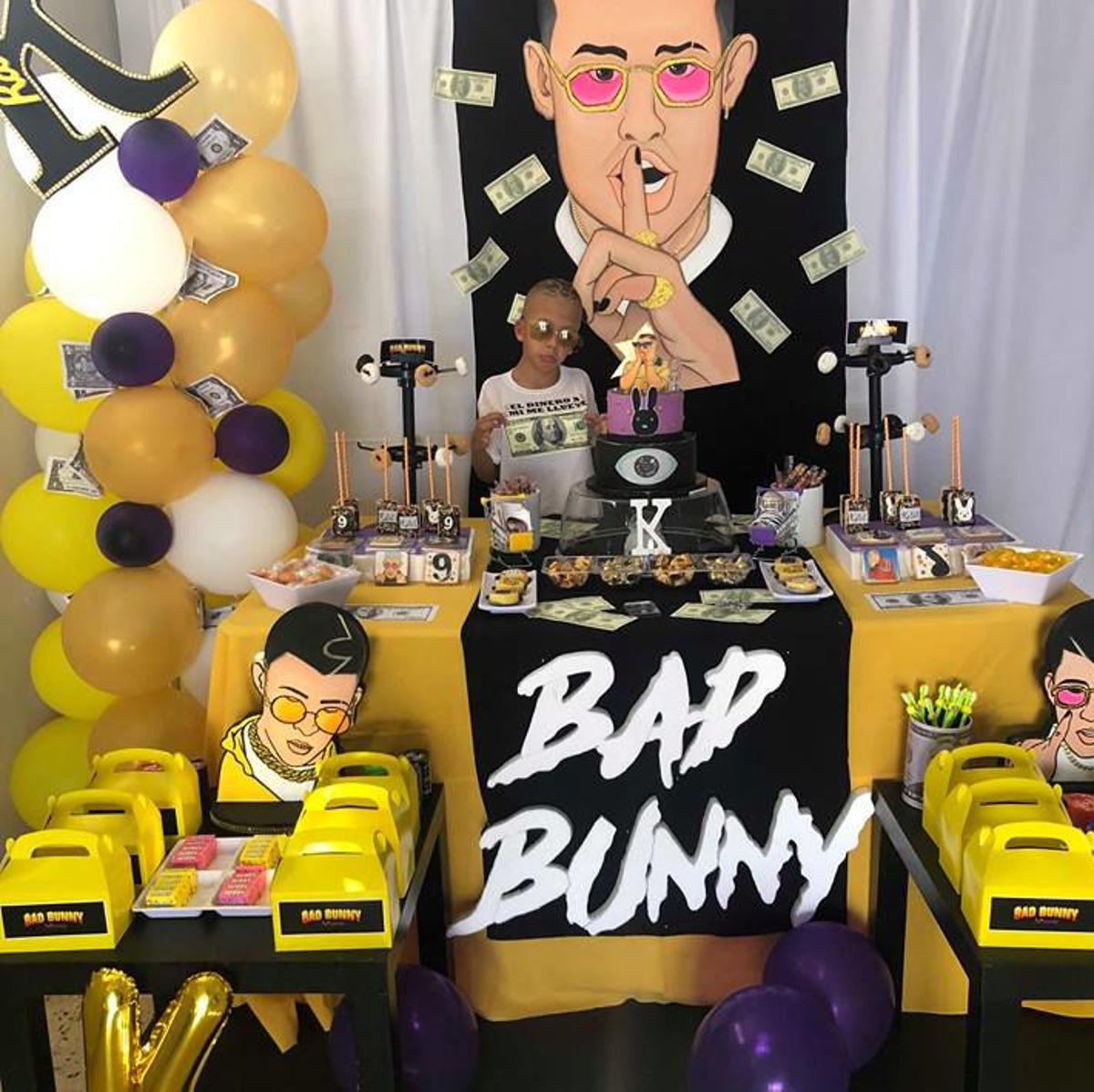 Nino Celebra Cumpleanos Al Estilo De Bad Bunny Actualidad Elvocero Com